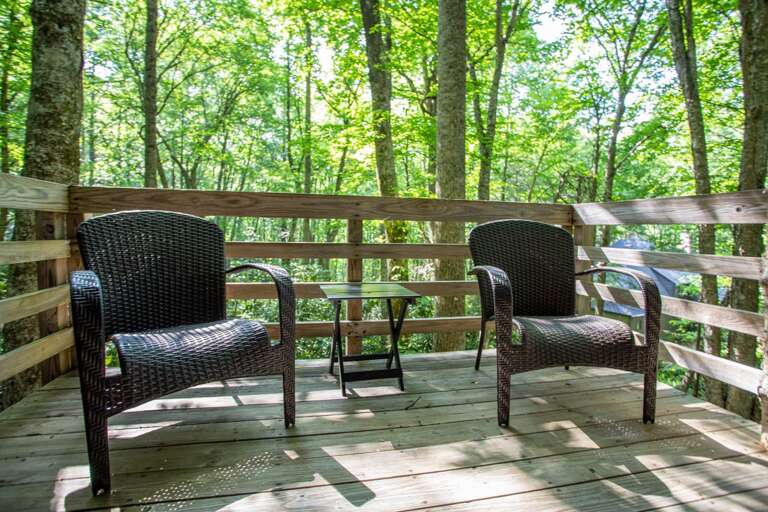 Deck Overlooking the Creek