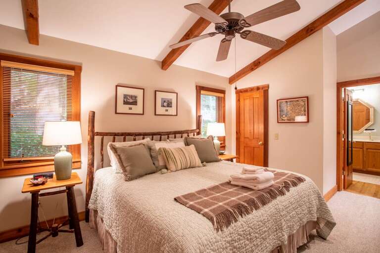 King Bedroom with Private Full Bath