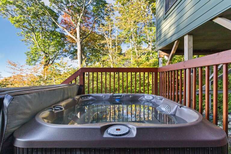 Hot Tub Lower Level Deck