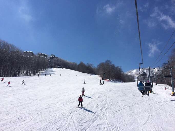 Let's Go Skiing on Sugar Mountain! Take the Shuttle from the Front Door to the Slopes! Let's Go Skiing on Sugar Mountain! Take the Shuttle from the Front Door to the Slopes!