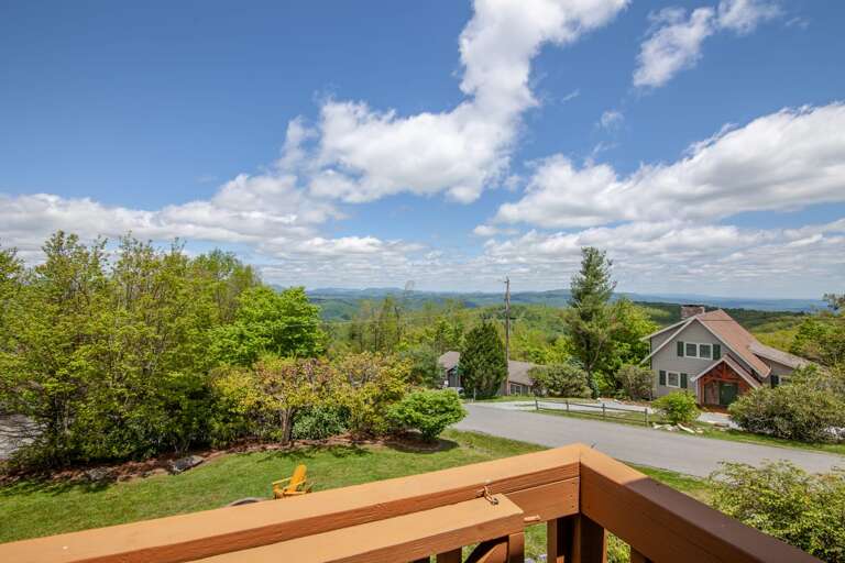 Beautiful Views from Covered Front Porch