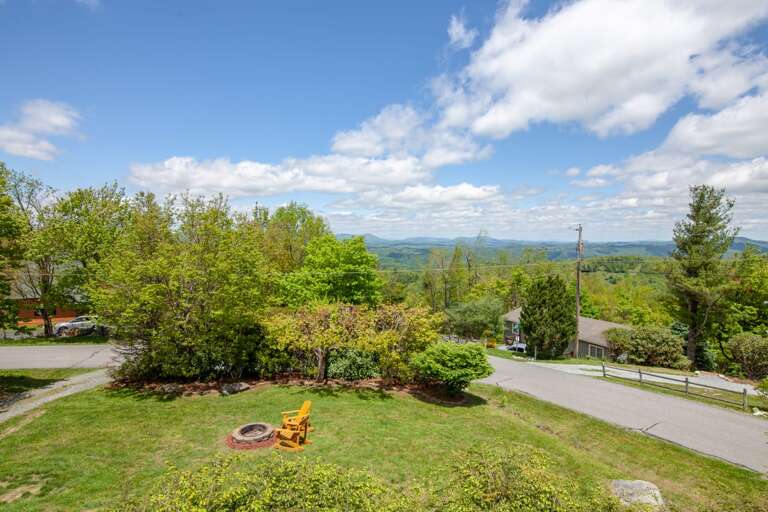 Fire Pit on Level Ground, Long-Range Views