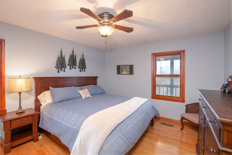 King Master Bedroom on Main Floor