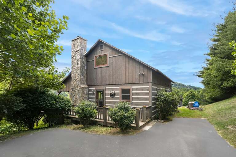 Paved Driveway with Parking for Two or Three Cars