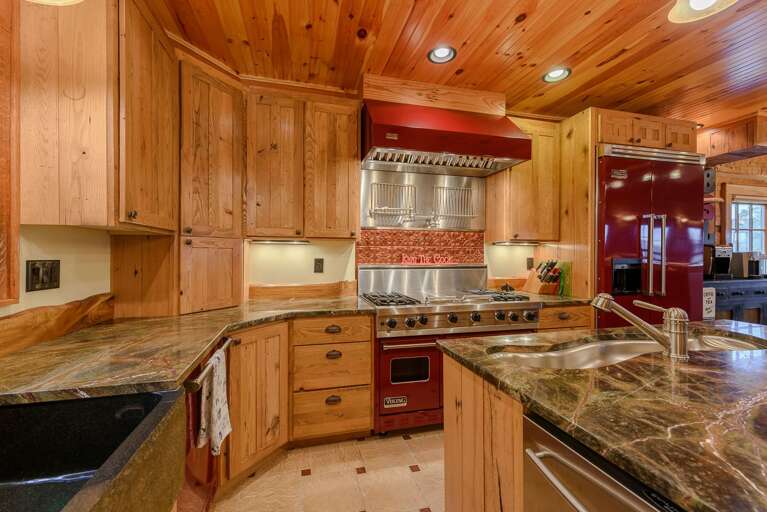 Custom Kitchen with Wolf Appliances