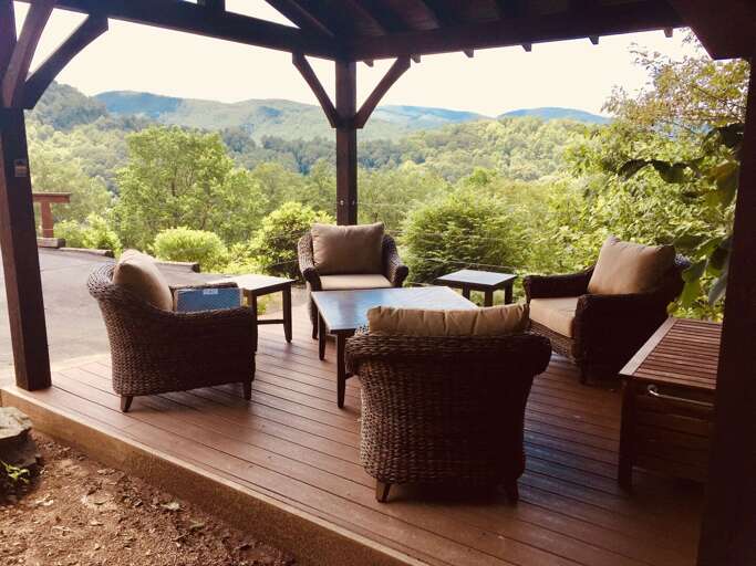 Open Air Gazebo with a View