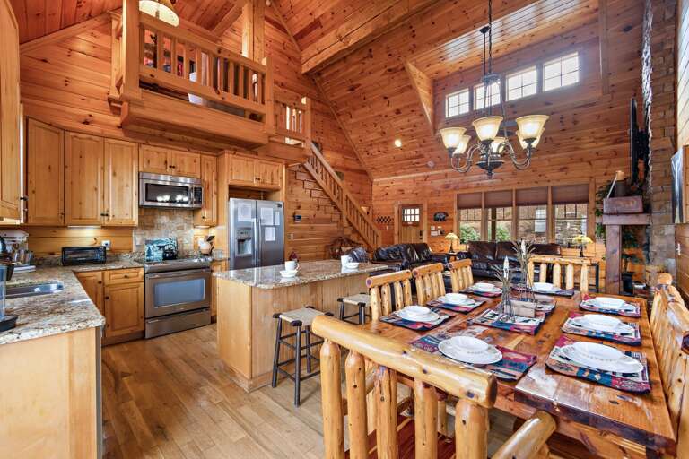 Large Open Living Space on Main Level