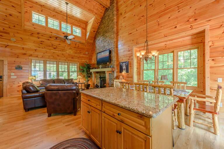 Open layout at Valle Crucis Overlook