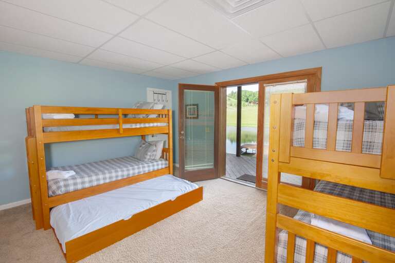 The Bunk Room, with Access to Lower Level Patio