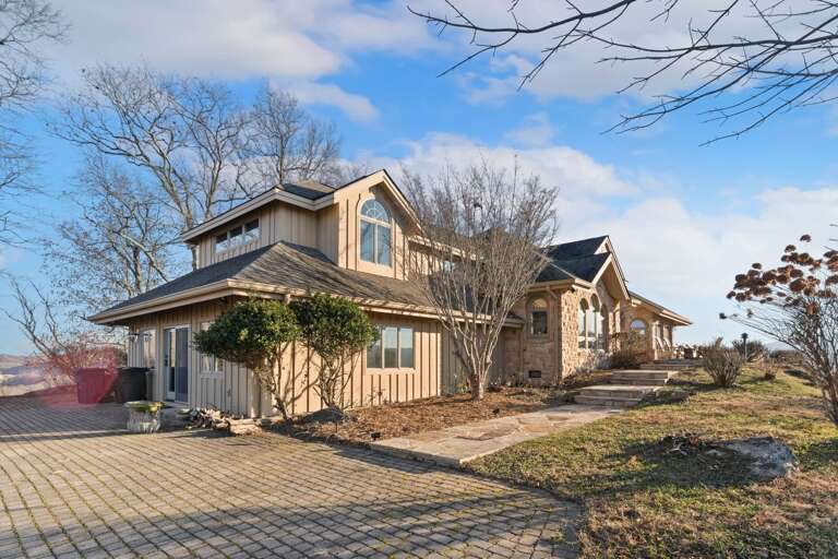 Private Mountaintop Home with Panoramic Views