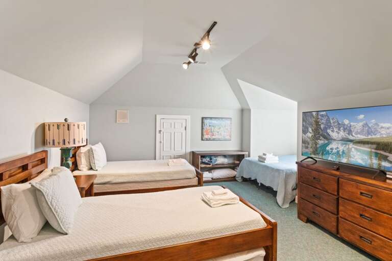 Upper Level Bedroom with Two Twins a Double BedFull