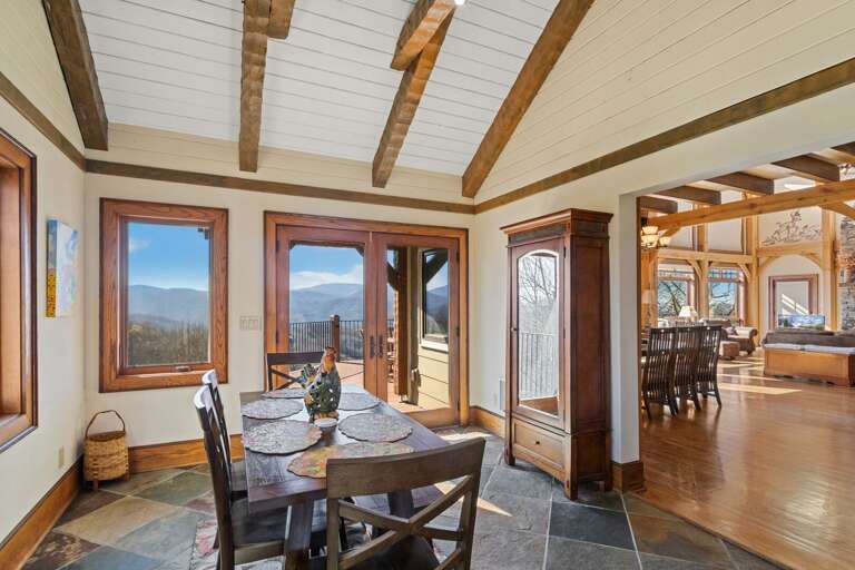 The Sunroom Opens to the Large Upper Deck The Sunroom Opens to the Large Upper Deck
