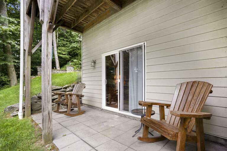 Patio Outside Downstairs Bedroom