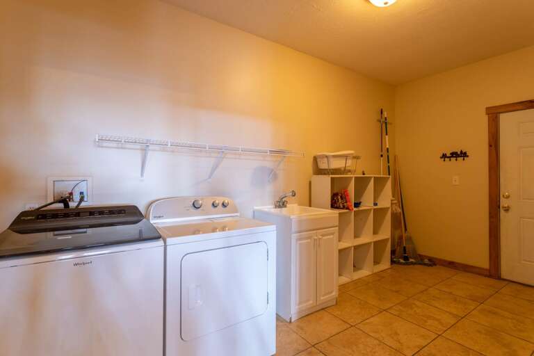 Spacious Laundry Room