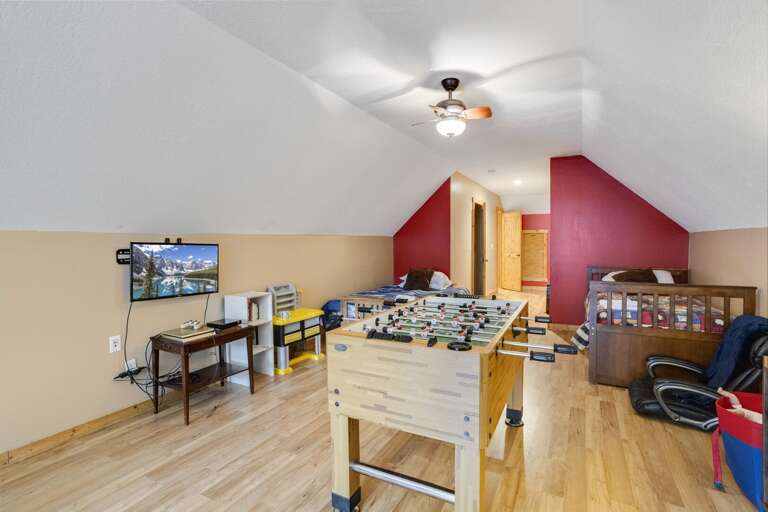 TV, Video Games and Game Chair