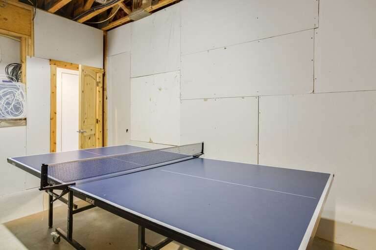 Wildlife Manor Ping Pong Table on First Floor, just off Pool Table Game Room
