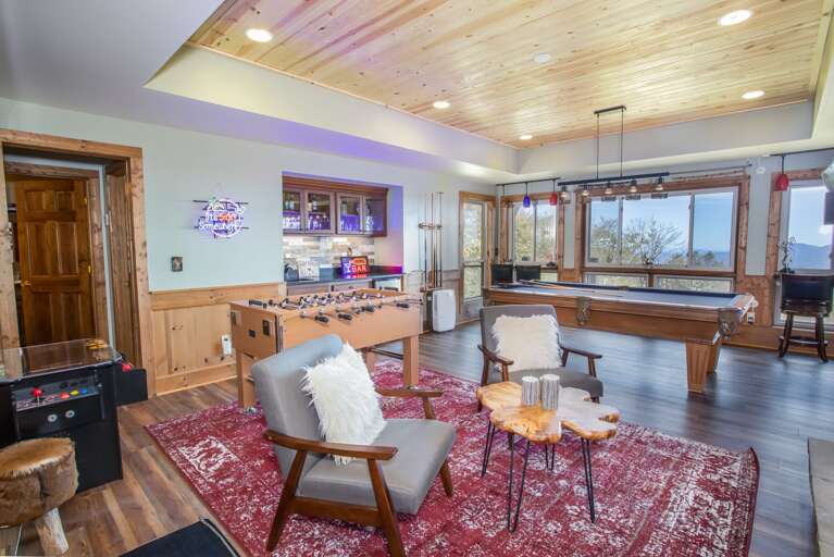 Downstairs Game Room