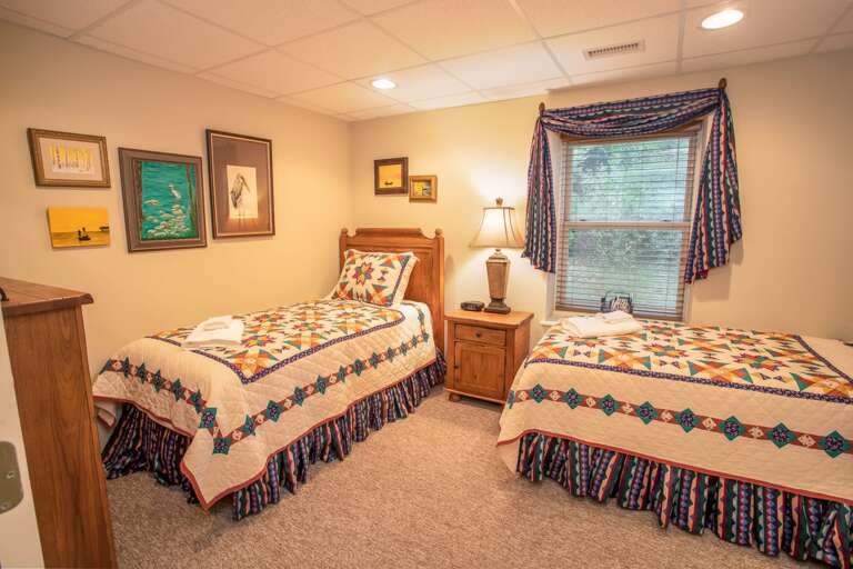2 Twin Bedroom in the Lower Level