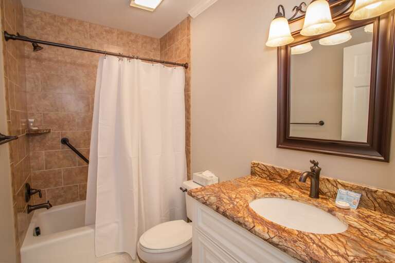 Bathroom on Third Level with Shower Tub Combo