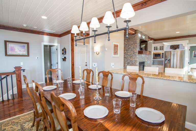 Dining Table with Seating for 8