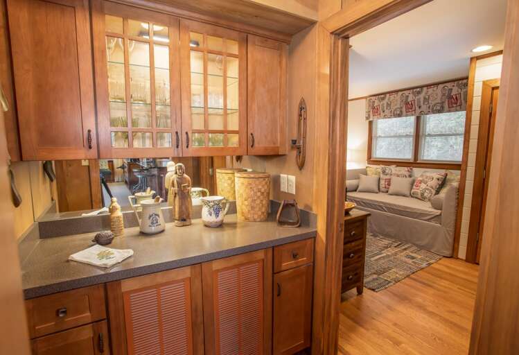 Bar on Main Level, Door into Sitting Room