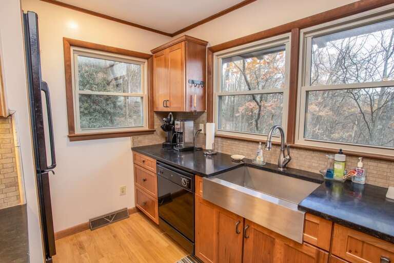 Granite Counters and Stainless Under-Mount Sink