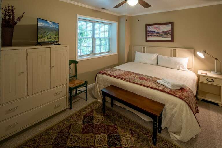 Lower level king suite