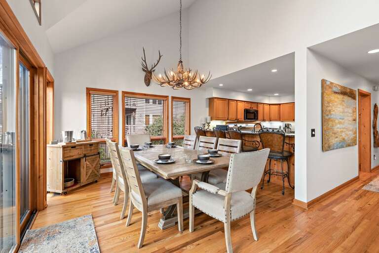 Kitchen with Bar Seating Adjacent to the Dining Room Kitchen with Bar Seating Adjacent to the Dining Room