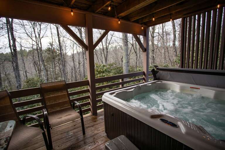 Views from Hot Tub on Lower Level Rear Deck Views from Hot Tub on Lower Level Rear Deck