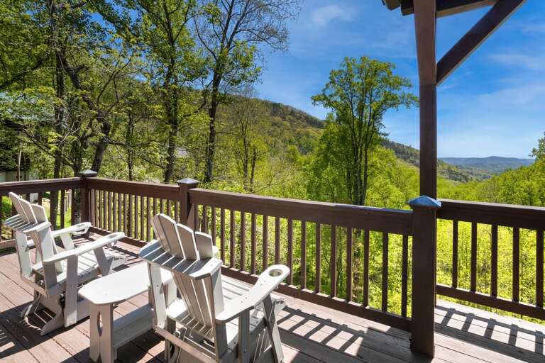 Adirondack Seating outside of Secondary Master Suite