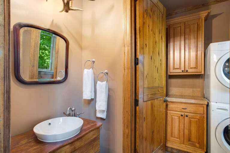 Powder Room and Laundry Closet on Main Level