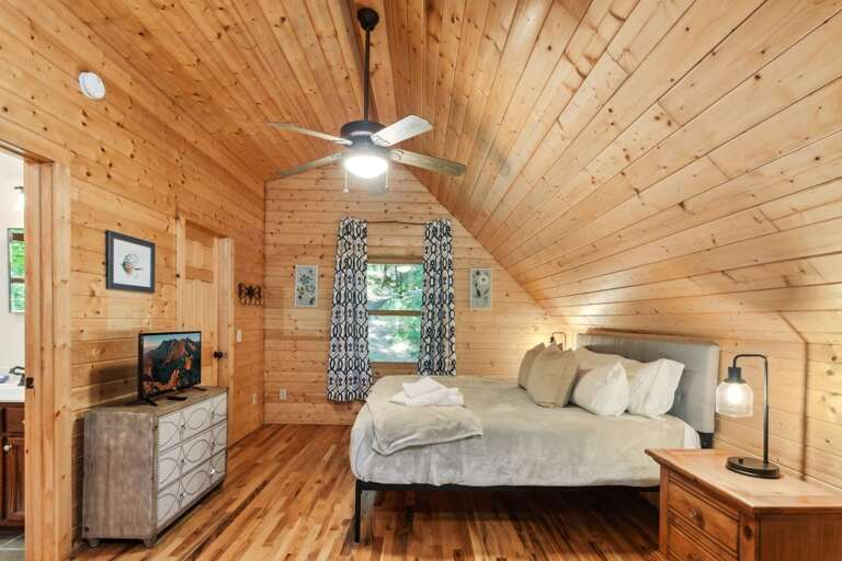 Loft Bedroom with TV