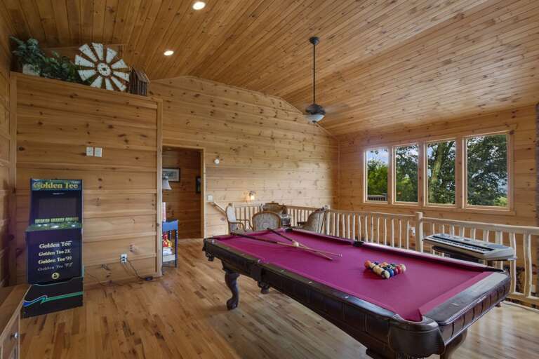 Golden Tee Golf Arcade Game in Loft