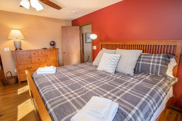 Master Suite with Mission-style King Bed Master Suite with Mission-style King Bed