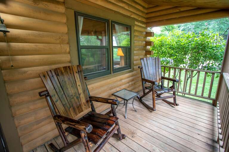Rocking Chairs on the Covered Porch