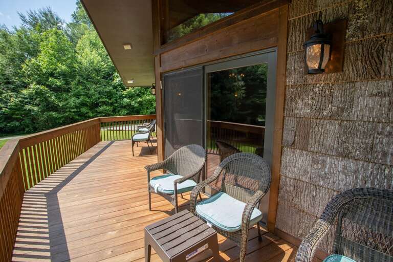 Front Porch with Outdoor Seating Front Porch with Outdoor Seating