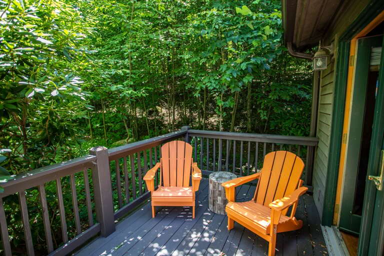 Adirondack Chairs on Private Master Suite Deck