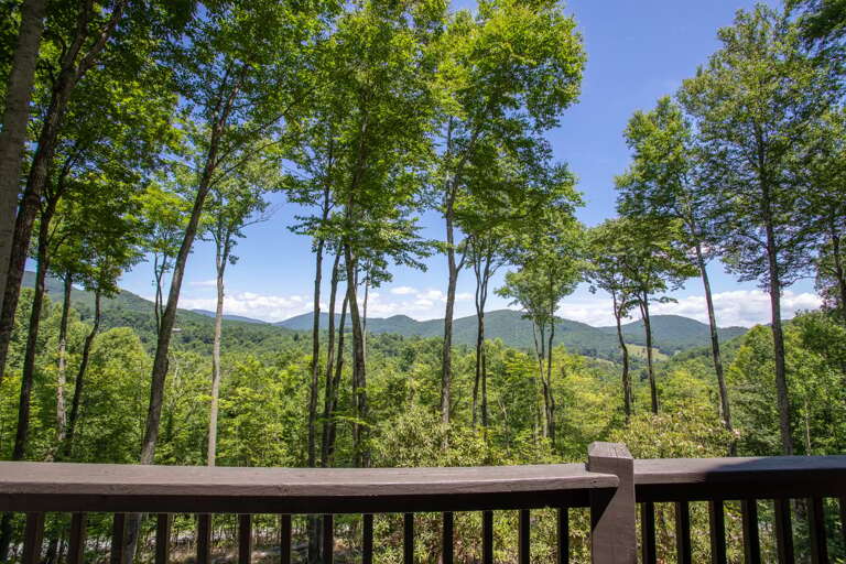 Views from the Main Level Deck!