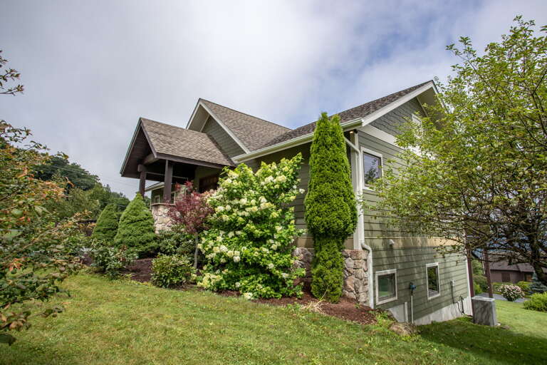 Front and Side of Bald Eagle Bluff