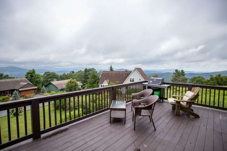 Different Outdoor Seating Options (new furniture to come) on the Patio!