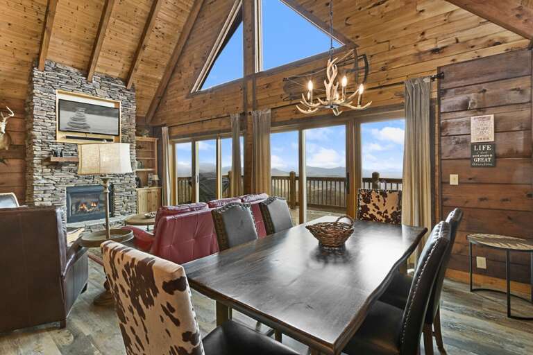 Dining Table in Great Room