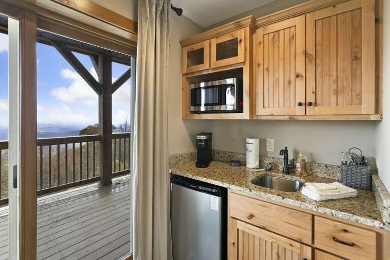 Mini Kitchen/Bar Area in Lower Level