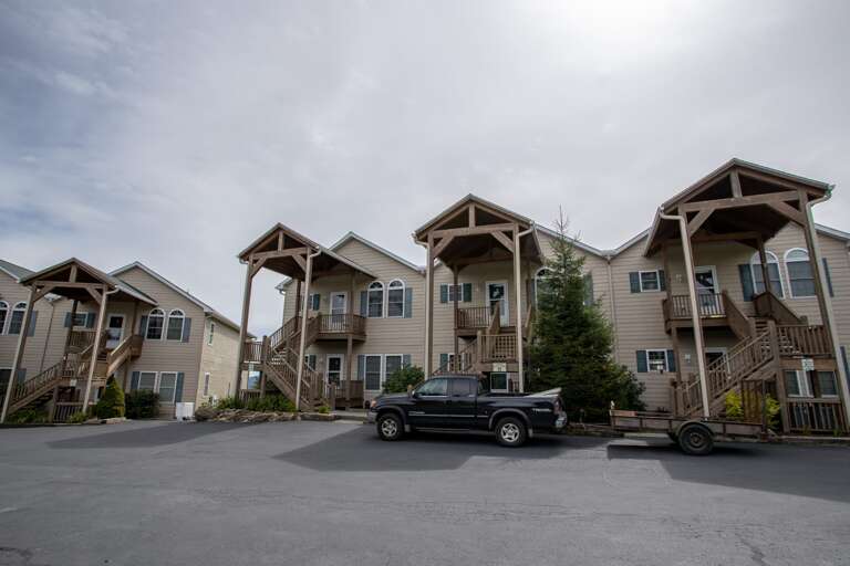 Two-Level Condos with Convenient, Ample, Paved and Level Parking