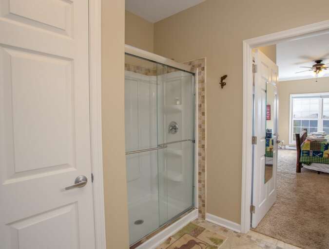 Separate Shower in Private EnSuite Master Bathroom