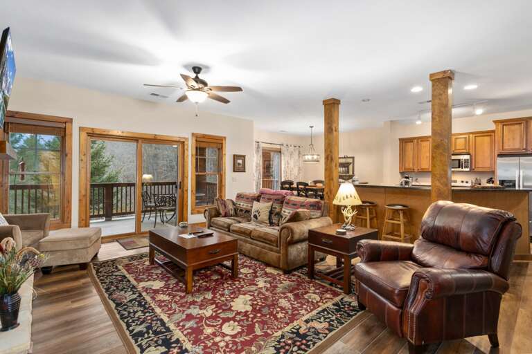 Living Room and Kitchen