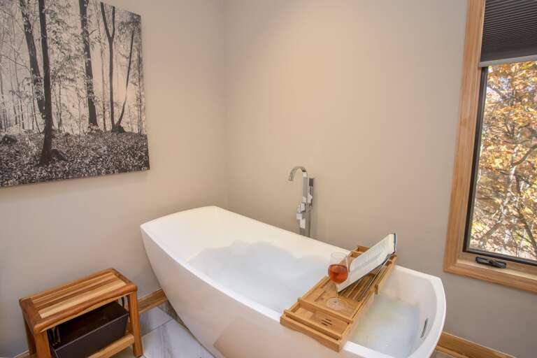 Huge Soaking Tub in Master Bathroom!