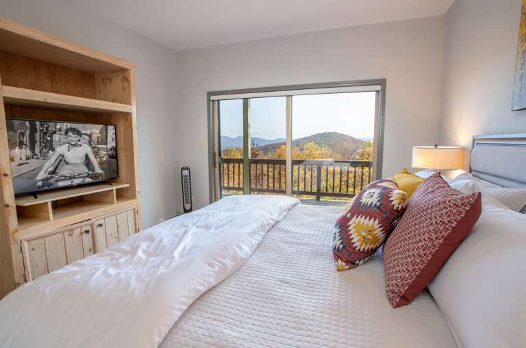 Lower Level King Bedroom with HD Smart TV