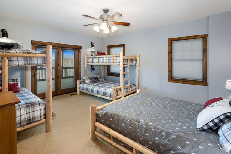 Bunk Room on Lower Level (sleeps 7)