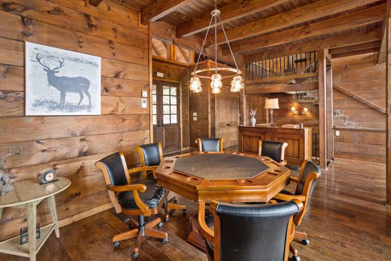 Game/Card Table on Main Level