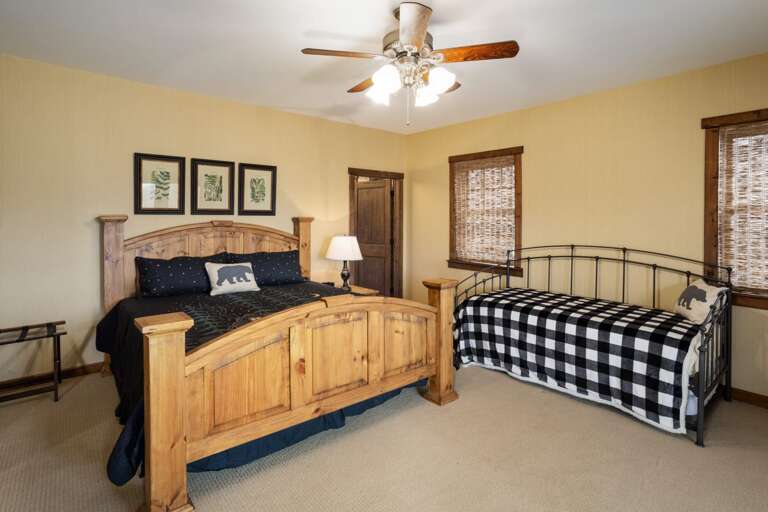 King Bedroom with Daybed and Trundle on Lower Level